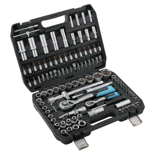 Set di attrezzi Cecotec ToolBox KRK 4200 - 108 pezzi - Accessori inclusi - Nero - immagine 1