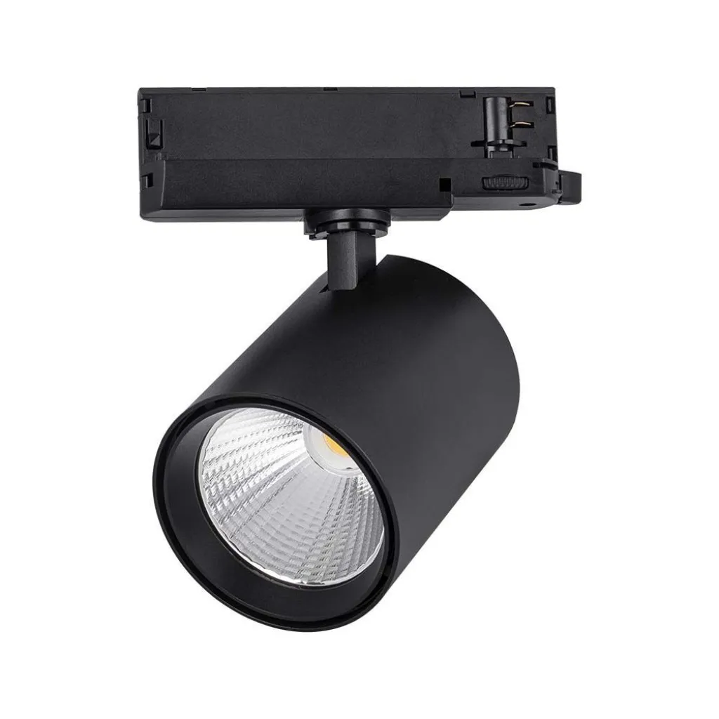 V-TAC Faretto LED COB da Binario Magnetico 35W Colore Nero 4000K - immagine 1