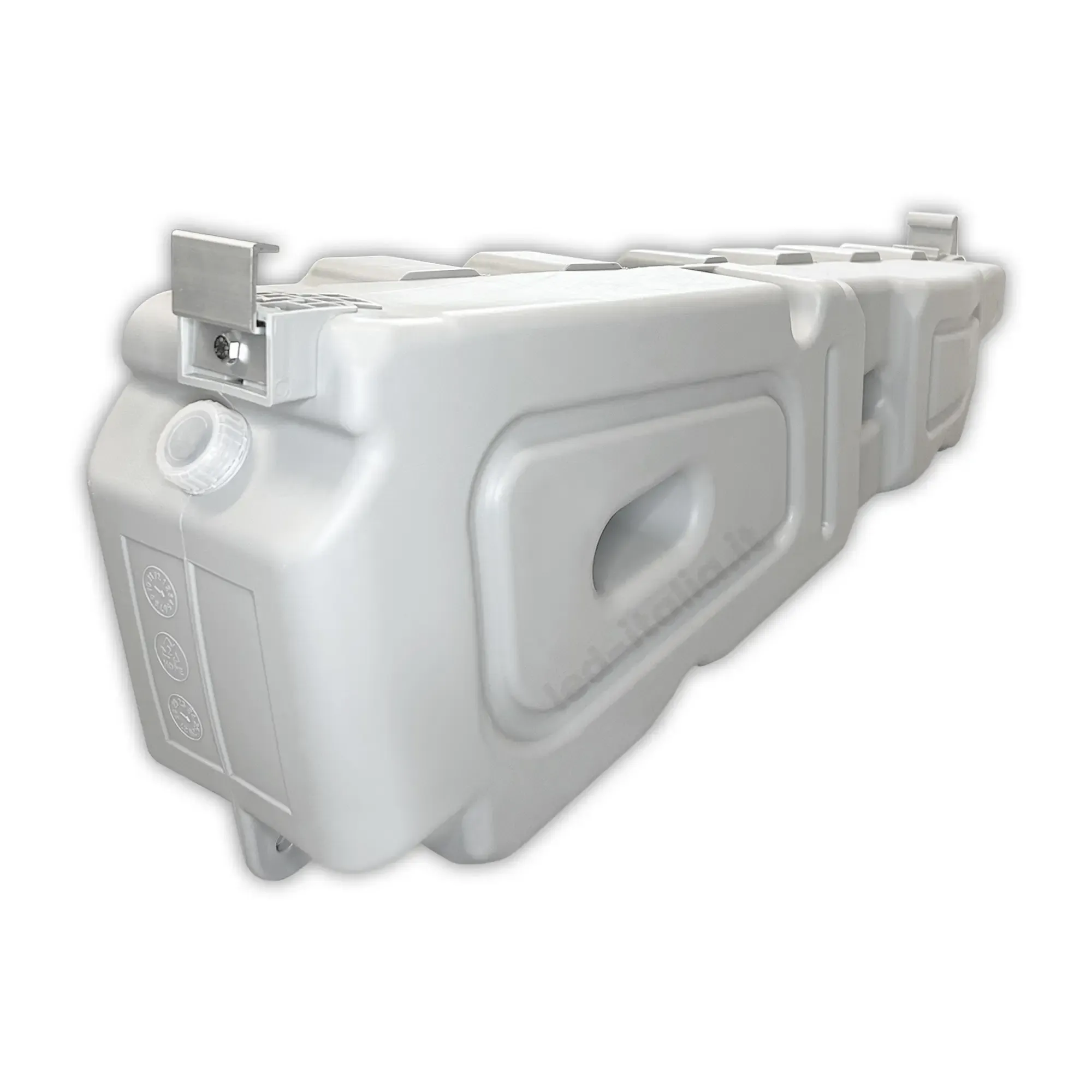 Zavorra Per Pannelli Solari In Hdpe 12° Riempibile Ad Acqua (60Kg) Per Tetti Piani 1Pz - immagine 1
