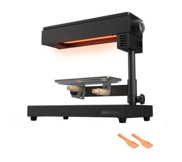 Cecotec Cheese&Grill 6000 griglia per raclette 600 W Nero - immagine 1