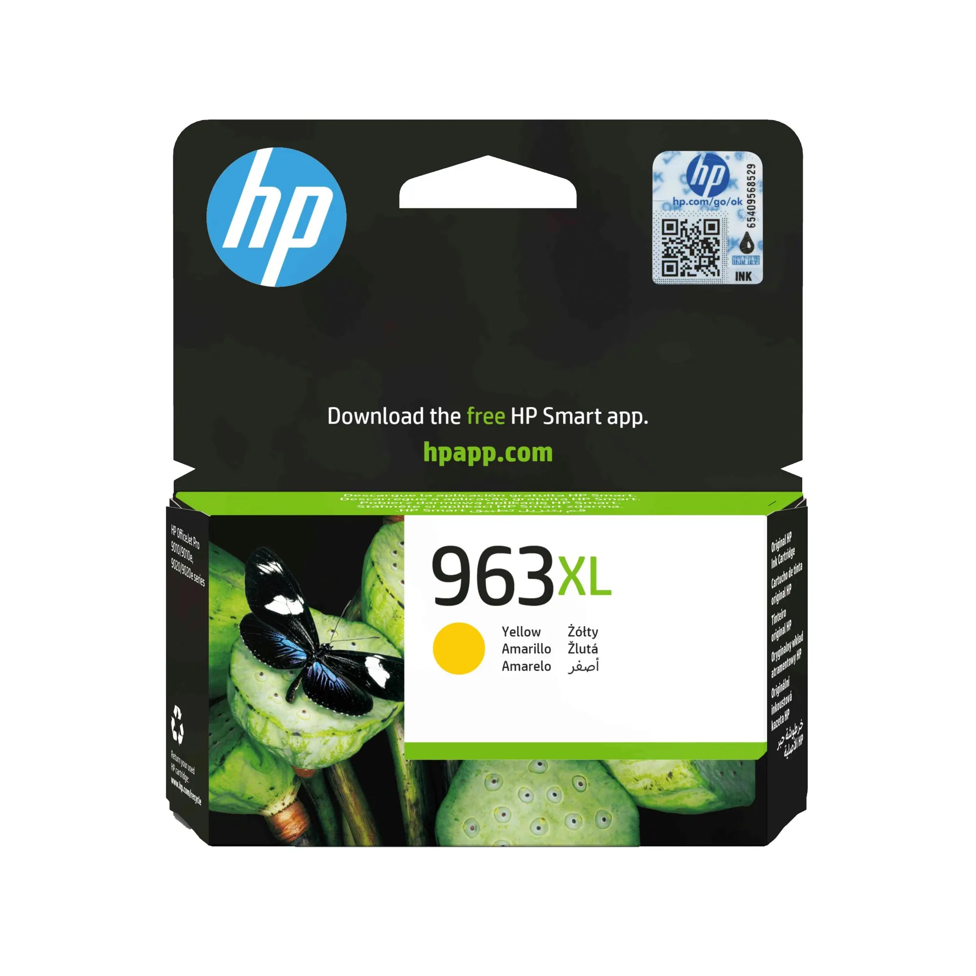 HP Cartuccia di inchiostro giallo originale 963XL ad alta capacità - immagine 1