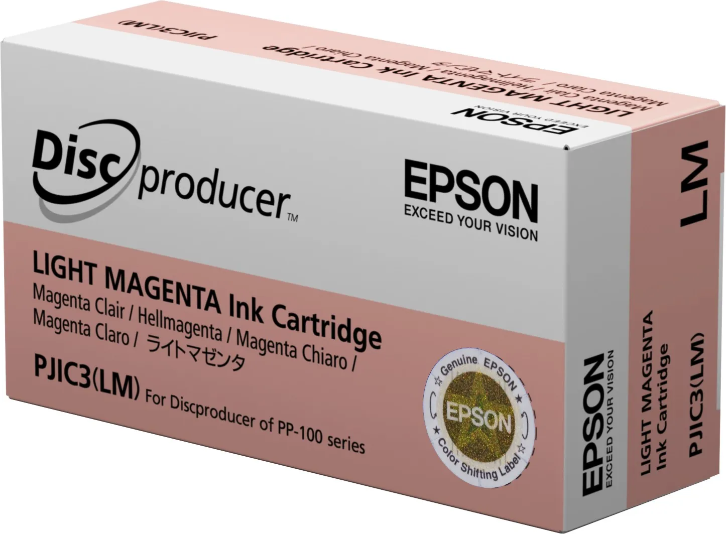 ORIGINALE Epson Cartuccia d'inchiostro magenta (chiaro) C13S020690 PJIC7(LM) 313ml - immagine 1