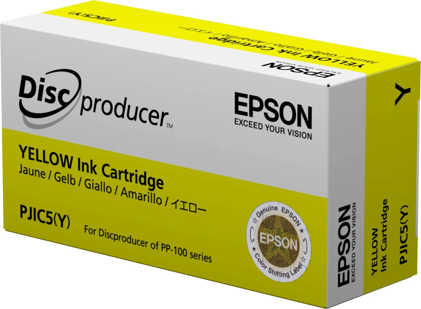 ORIGINALE Epson Cartuccia d'inchiostro giallo C13S020692 PJIC7(Y) 313ml - immagine 1