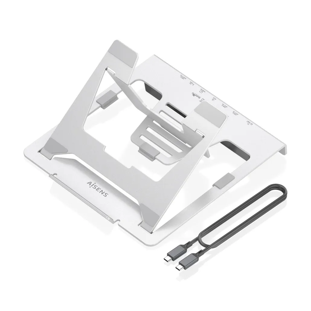 AISENS ASUC-7P045-GR supporto per laptop Supporto per laptop e tablet Grigio 406 cm (16) - immagine 1