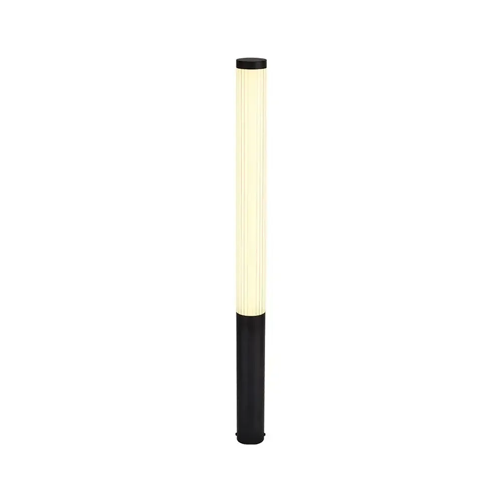 V-TAC Piantana LED da Giardino 24W Cilindrica 800mm Nera 3000K IP44 - immagine 1