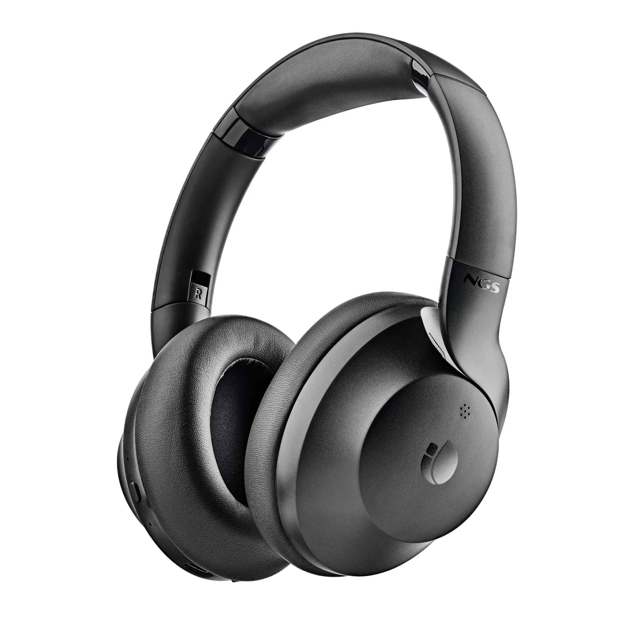 NGS ARTICA SHAKE Cuffie Wireless A Padiglione Musica e Chiamate USB tipo-C Bluetooth Nero - immagine 1
