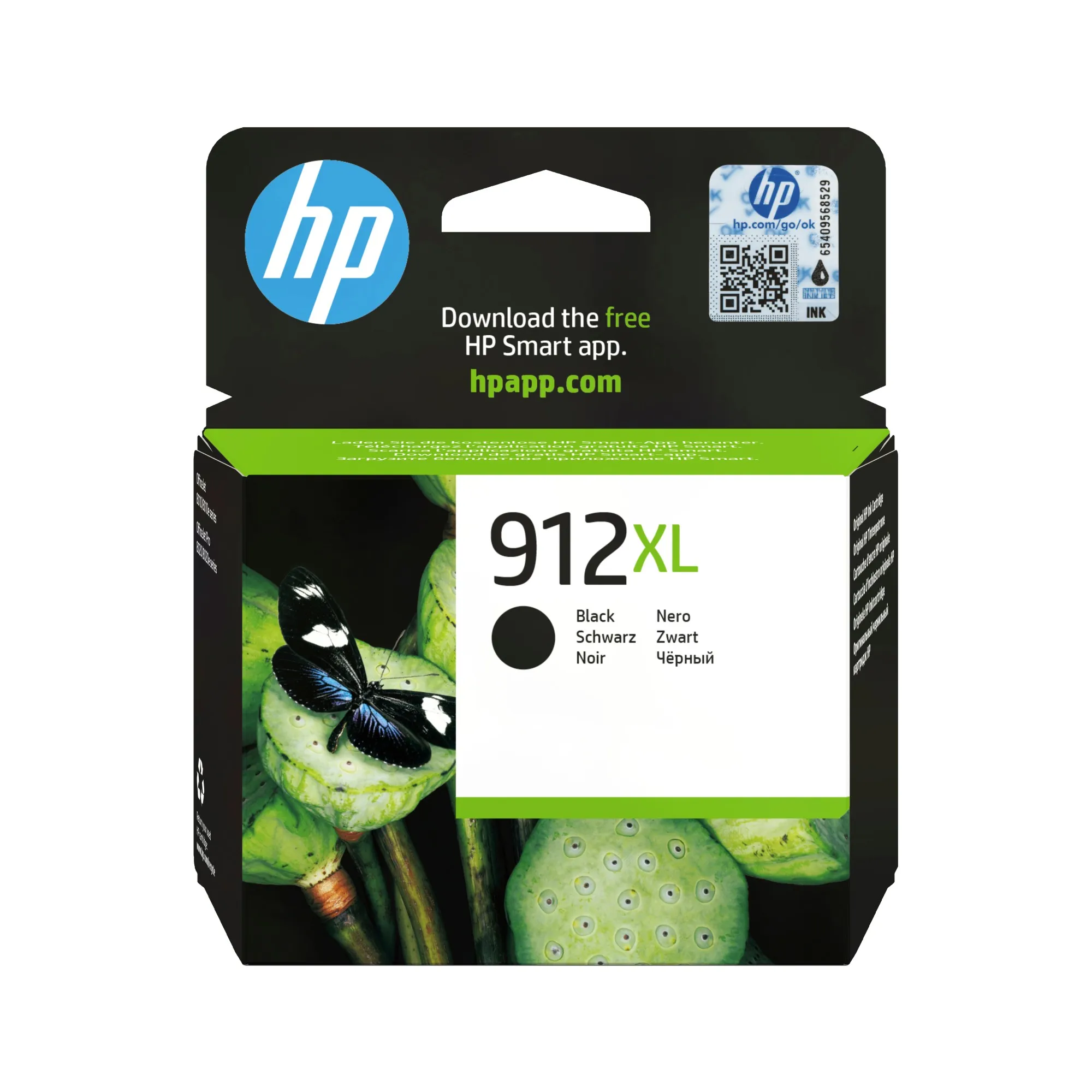 ORIGINALE HP Cartuccia d'inchiostro nero 3YL84AE 912 XL 825 pagine - immagine 1