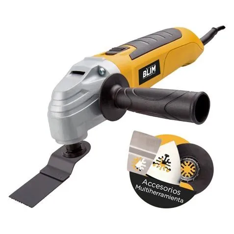 Multiutensile Versatile Blim - Potenza 400W - Velocità Variabile 15000-22000Rpm - Angolo di Oscillazione 3 Gradi - Colore Nero - immagine 1