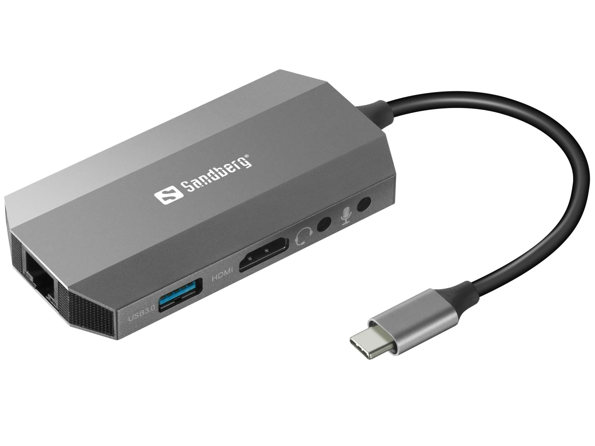 Docking station Sandberg USB-C 6in1 Travel Dock - immagine 1