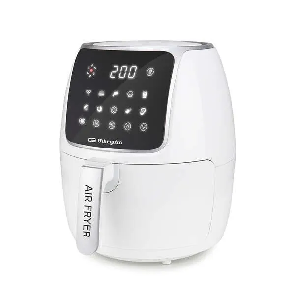 Friggitrice senza olio Orbegozo FDR 64 Healthy - Potenza 1300-1500 W - Capacità 4 Litri - 12 Programmi di Cottura - Touch Screen LED - Sistema di Sicurezza - Timer 60 Min - immagine 1