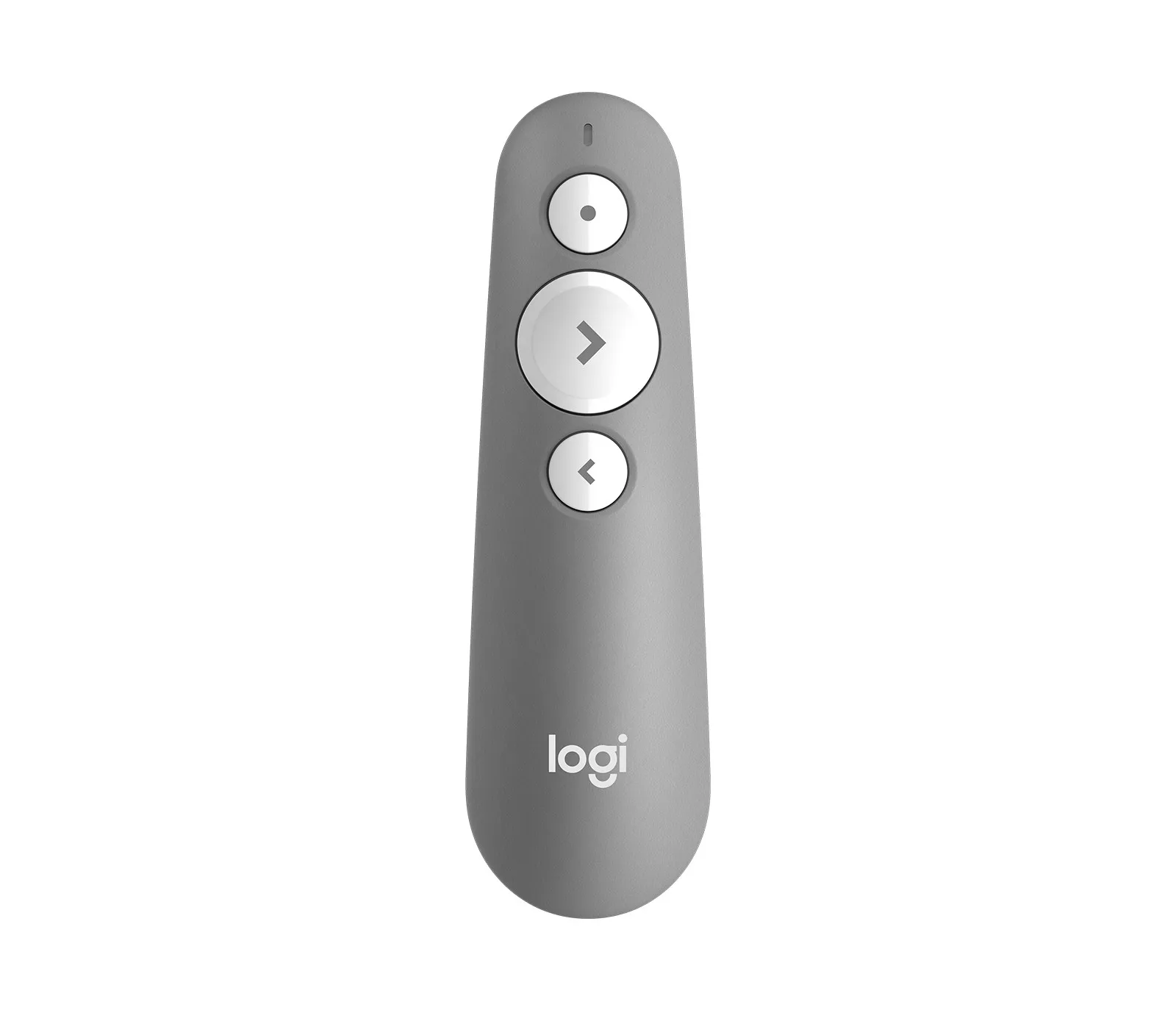 Logitech R500 puntatore wireless Bluetooth/RF Grigio - immagine 1