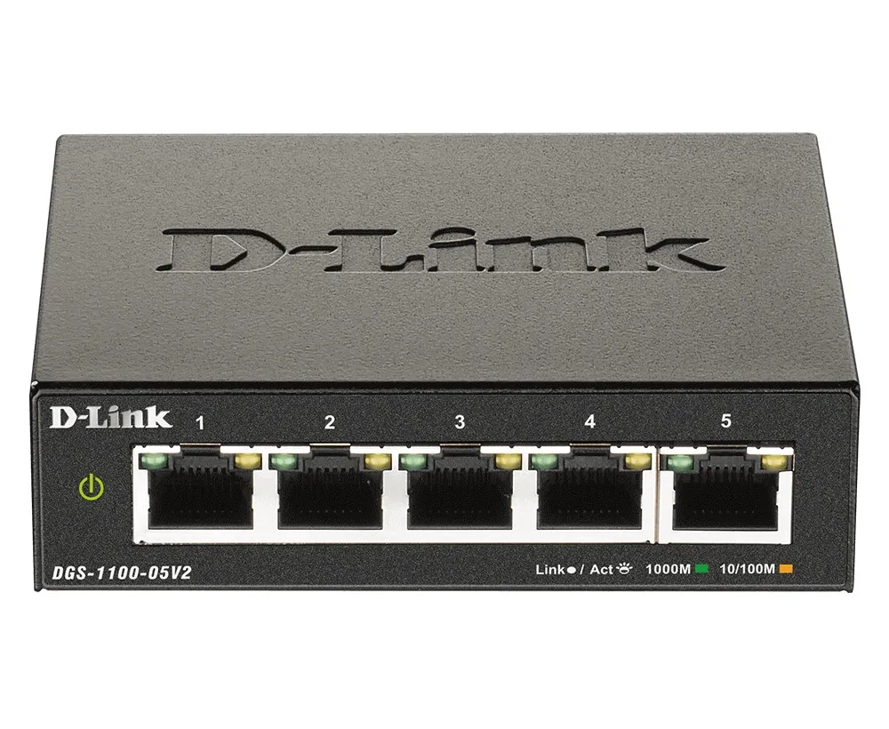 D-Link Switch 5 Porte Gigabit Managed - immagine 1