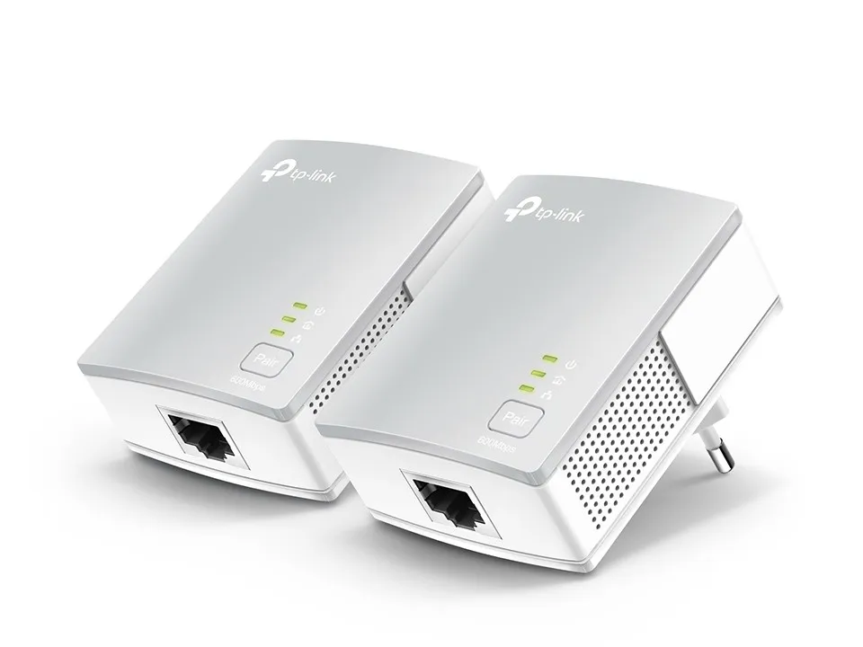 TP-Link TL-PA4010KIT 600 Mbit/s Collegamento ethernet LAN Bianco 2 pz - immagine 1