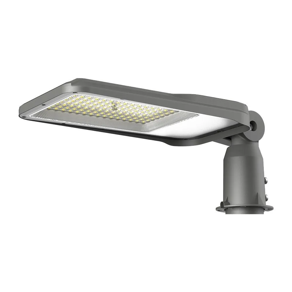 Armatura Stradale LED Chip Samsung 50W 100LM/W Colore Grigio 4000K IP65 - immagine 1