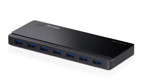 Hub Usb Tp-Link 7 Porte Usb3.0 Desk Top Power Adapt Included - immagine 1