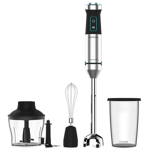 Cecotec 04272 frullatore 08 L Frullatore ad immersione 1500 W Nero Acciaio inox - immagine 1