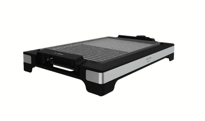 Cecotec 03095 griglia di cottura elettrica Libera installazione 2000 W Nero Acciaio inox - immagine 1