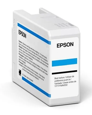 ORIGINALE Epson Cartuccia d'inchiostro ciano C13T47A200 T47A2 50ml - immagine 1