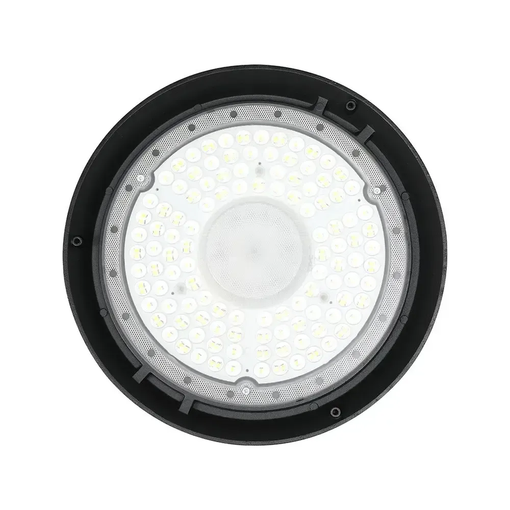 V-TAC Campana Industriale LED SMD 150W 135LM/W UFO Colore Nero 90° 4000K IP65 - immagine 1