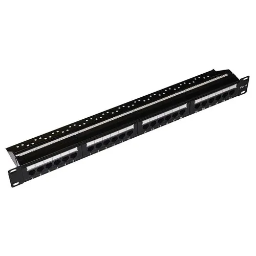 Patch Panel 24 Porte Non Schermato Utp Cat.6 8 Poli Rack 19 Link - immagine 1