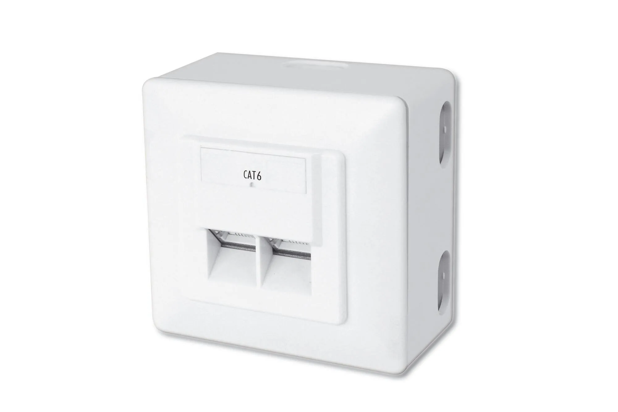 Confezione 5 Prese A Muro A Due Porte Rj45 Categoria 6 Digitus - immagine 1
