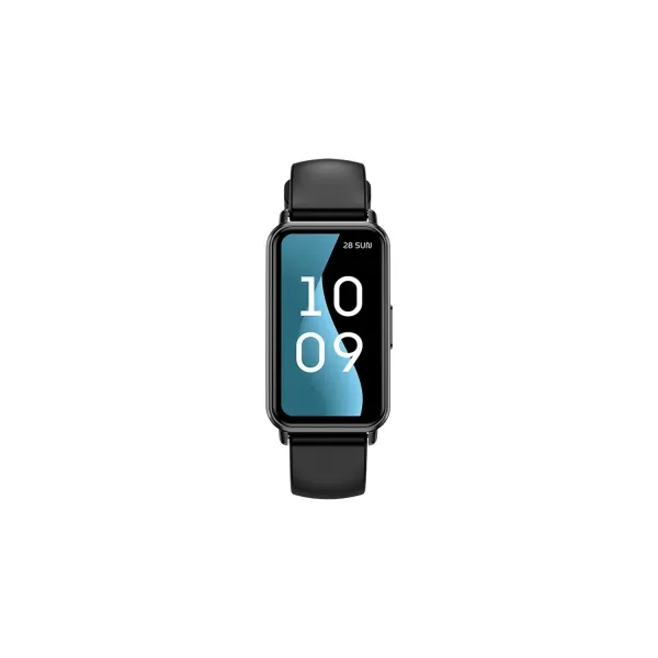 Braccialetto SPC Duo Fit Activity Display AMOLED - 147 - Traccia più di 100 attività - Durata della batteria fino a 8 giorni - IP68 - 2 cinturini - Nero - immagine 1