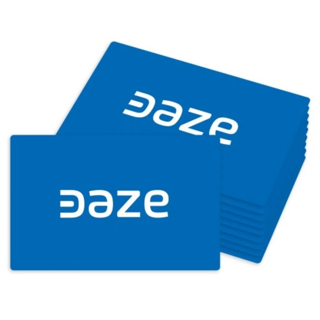 Daze Tessere RFID Configurabili per Utilizzo con Wall Box Dazebox Home T e S (Confezione 10 Pezzi) - immagine 1