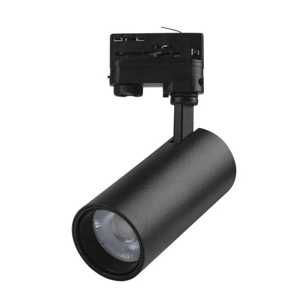V-TAC Faretto LED COB da Binario 30W Colore Nero 3in1 - immagine 1