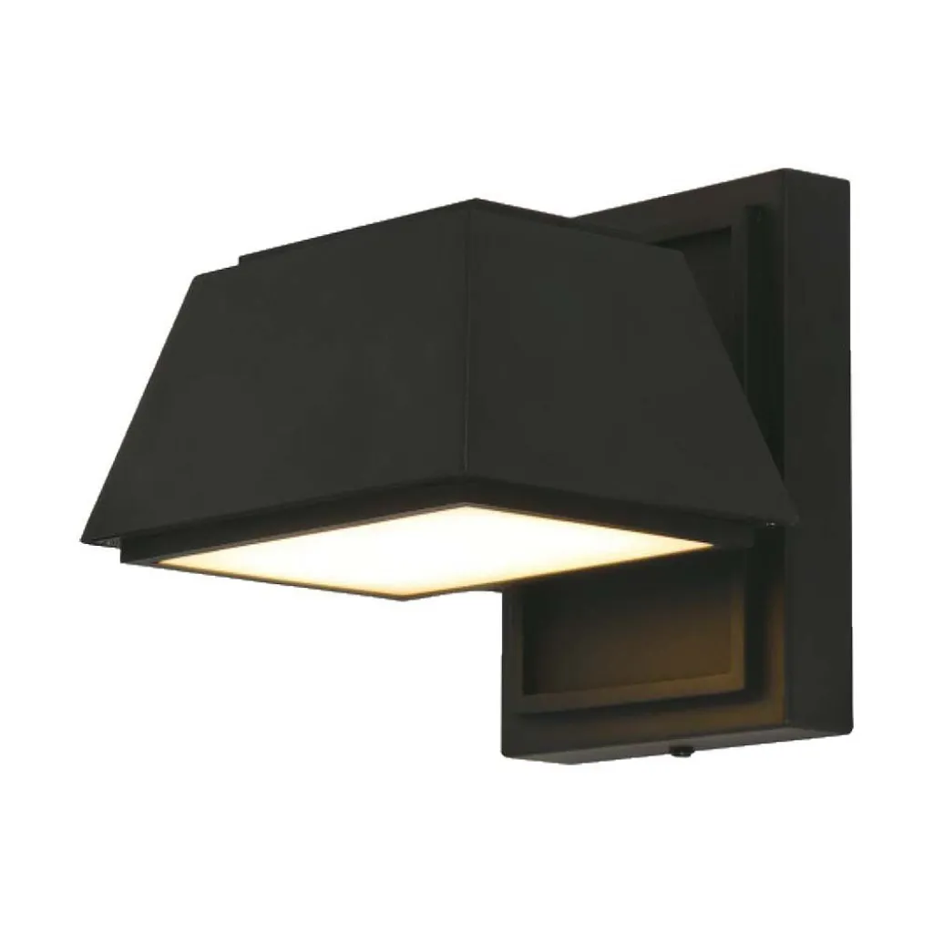 V-TAC Lampada LED da Muro 15W 120LM/W Doppio Fascio Luminoso Colore Nero 4000K IP65 - immagine 1