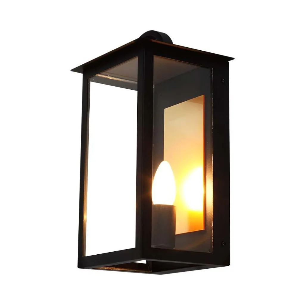 V-TAC E14 Outdoor Lamp Holder (W200*D168*H350mm) Black Body IP65 - immagine 1