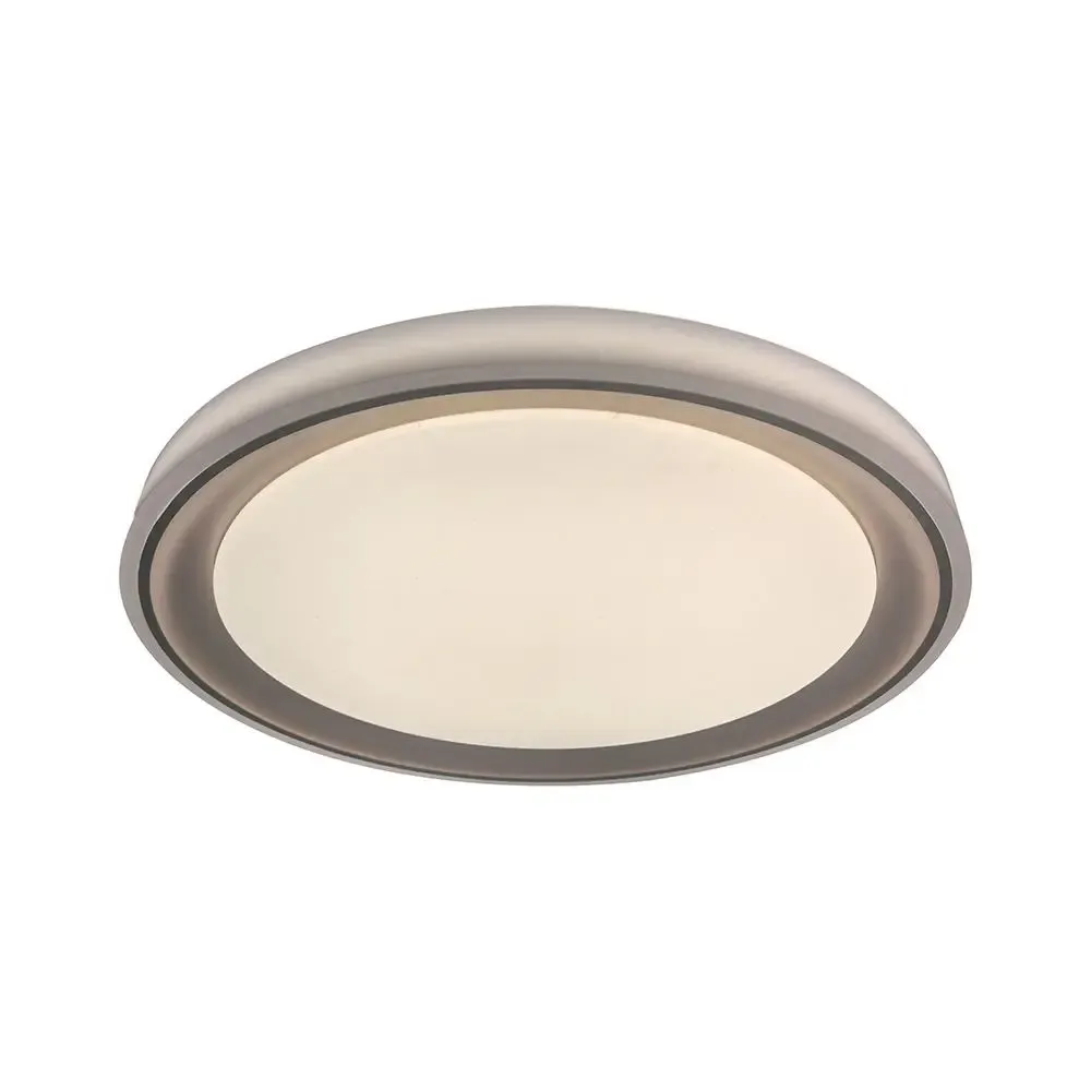 V-TAC Lampadario LED 60W Rotondo con Telecomando CCT Marrone Dimmerabile - immagine 1