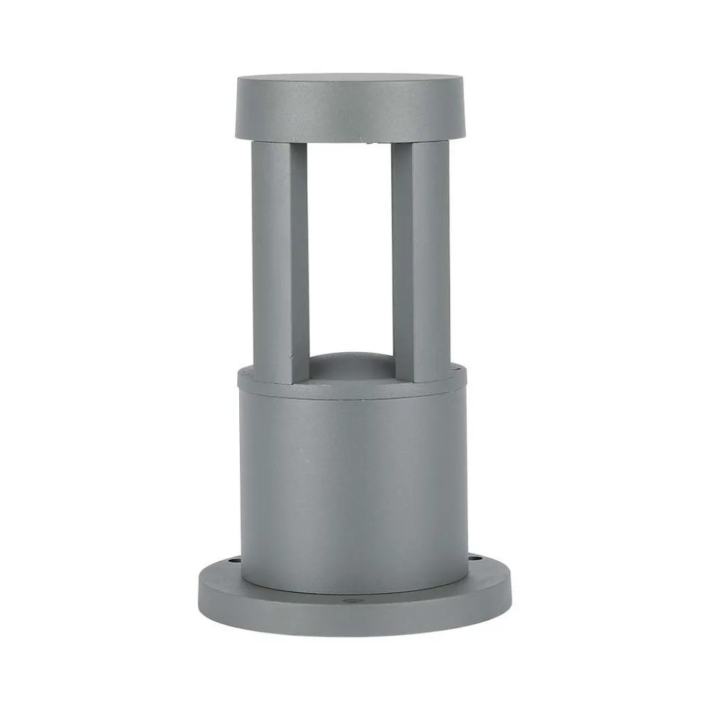 V-TAC Lampada LED da Giardino Fissaggio a Terra LED COB 10W Colore Grigio h:25cm 4000K IP65 - immagine 1