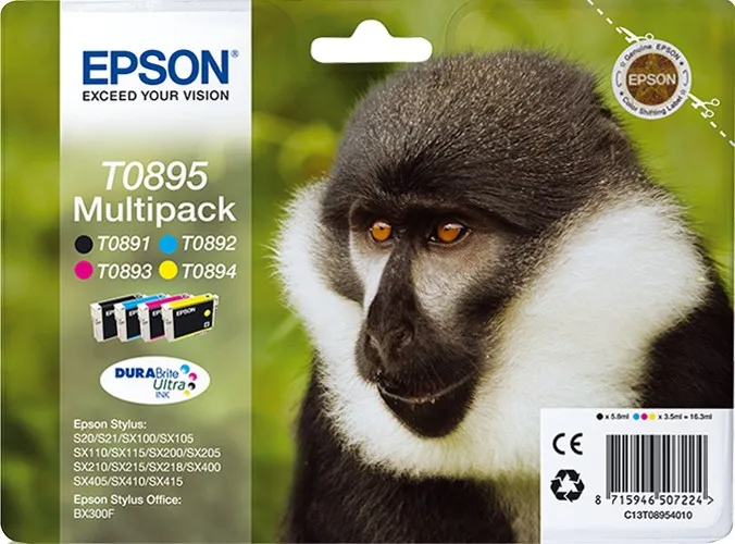 Epson Cart Multipack Stylus S20 Blister - immagine 1