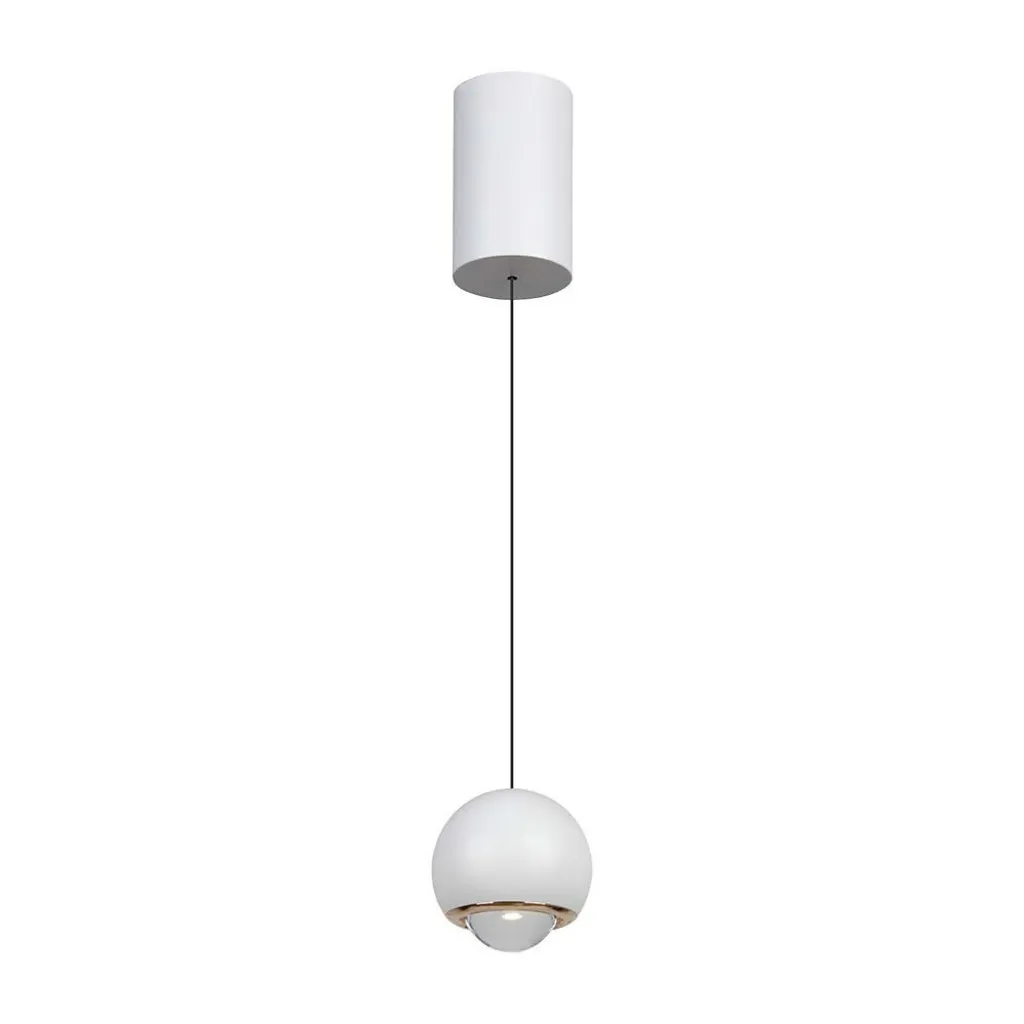 V-TAC Lampadario LED a Sospensione 5W a Forma di Campana Colore Bianco Altezza regolabile 3000K - immagine 1