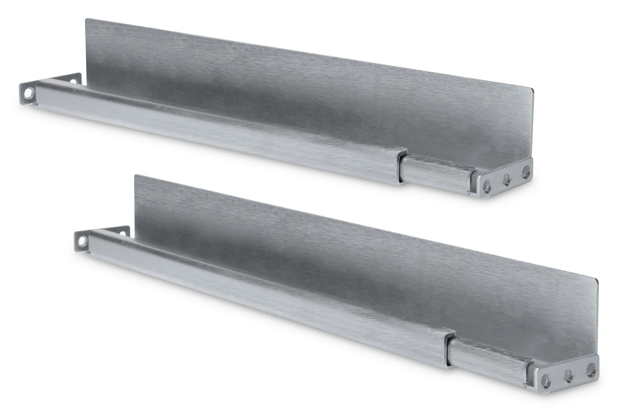 Coppia Supporti A L Per Armadi Rack 19 Profondita' 350-600Mm - immagine 1