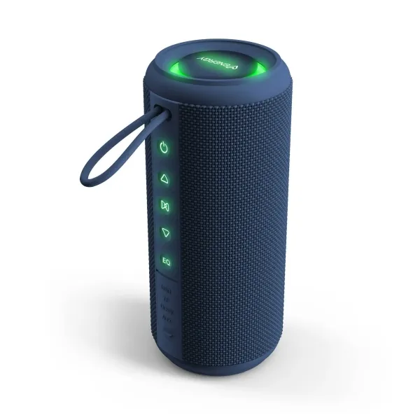 Altoparlante Energy System Ocean 25W - Bluetooth 5.4 - Funzione True Wireless - Fino a 14 ore di autonomia - Luci RGB - Funzione vivavoce - Blu - immagine 1