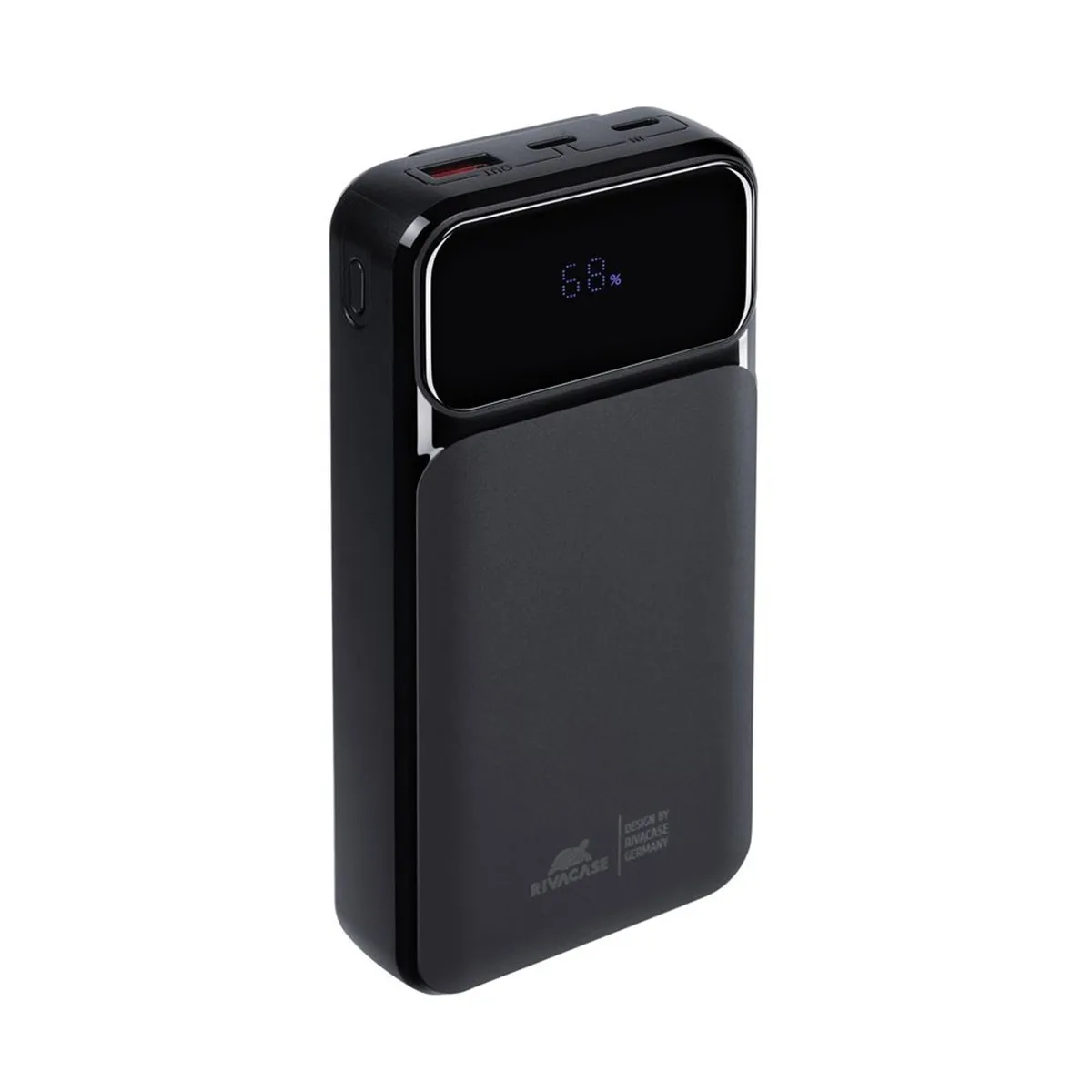 Battery Bank (20000 Mah) 225W Fast Charger Con 3 Cavi Integrati ( Di Cui Type C Ed Usb Con Funzione Ricarica ) Nera - immagine 1