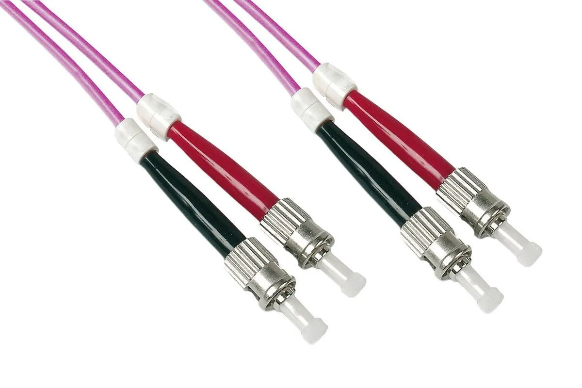 Cavo Fibra Ottica St A St Multimode Duplex Om4 Upc 50/125 Mt.30 - immagine 1