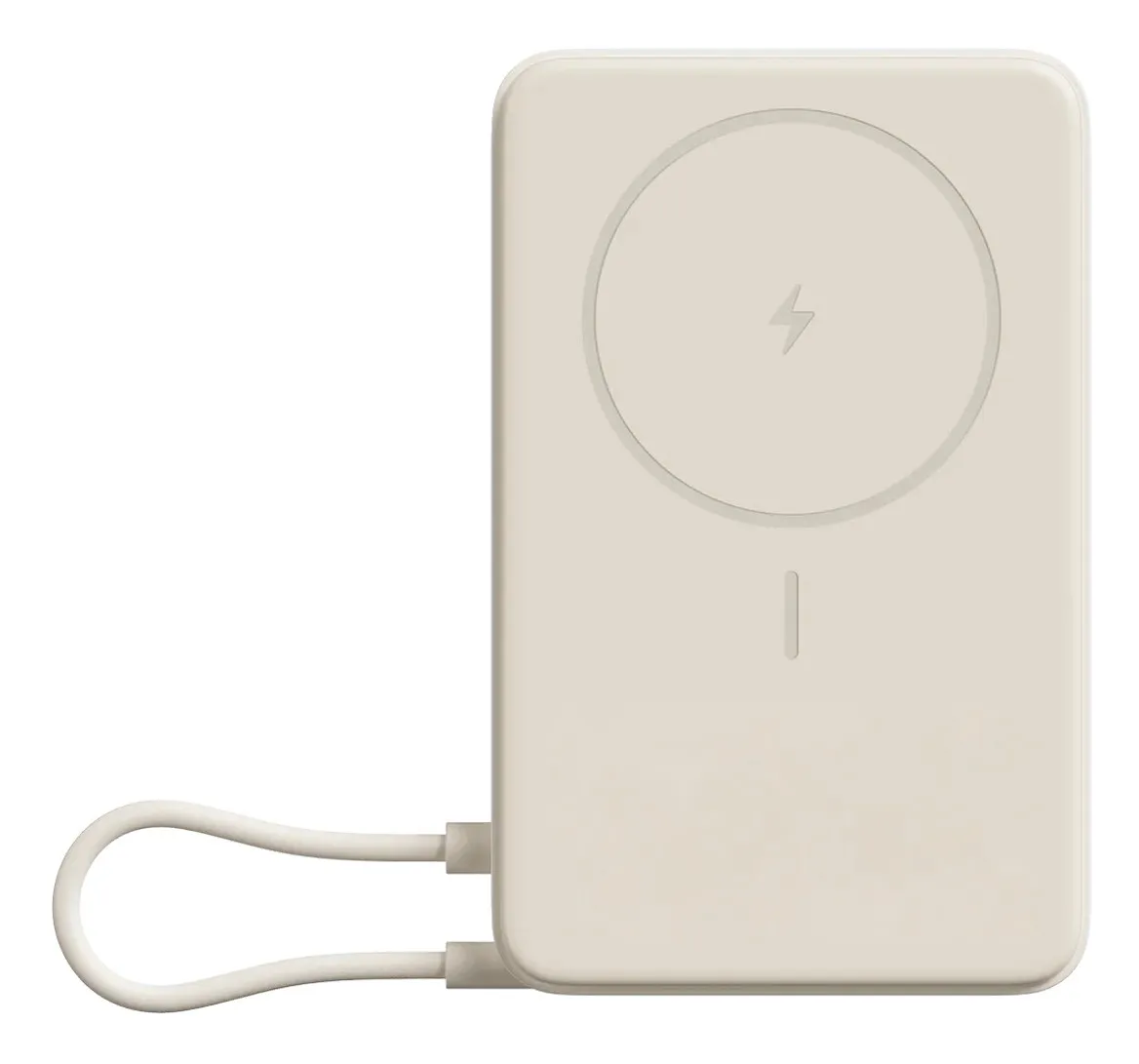 Xiaomi BHR08PBGL batteria portatile Ioni di Litio 5900 mAh Carica wireless Beige - immagine 1