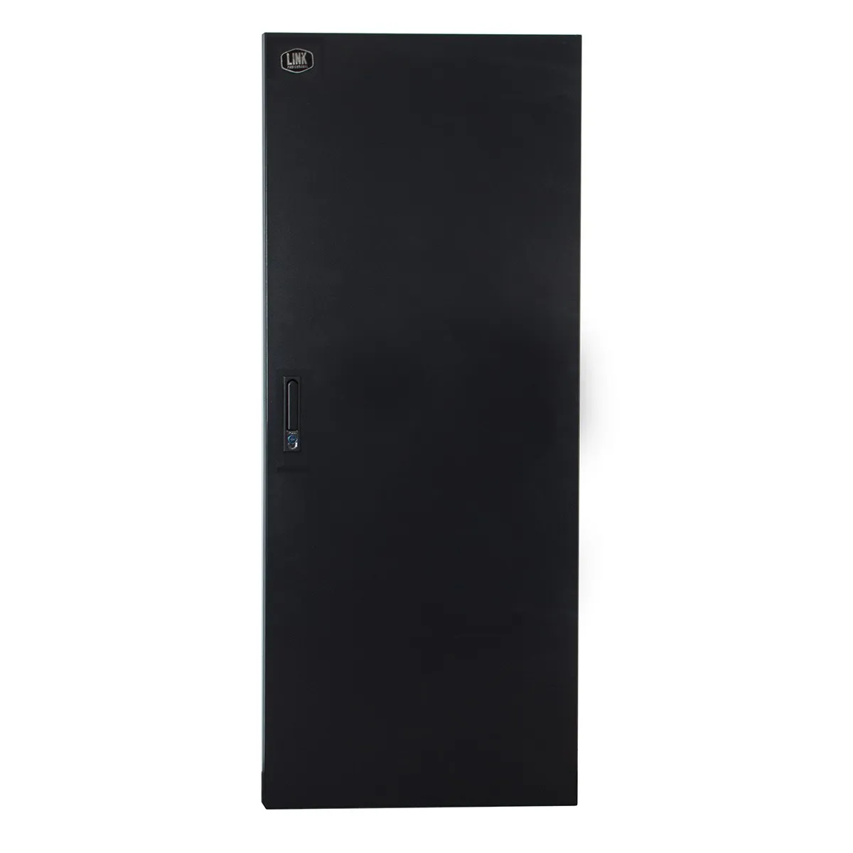 Porta Chiusa In Metallo Pieno Con Serratura Per Armadio Link 27U 600 Mm Nero - immagine 1