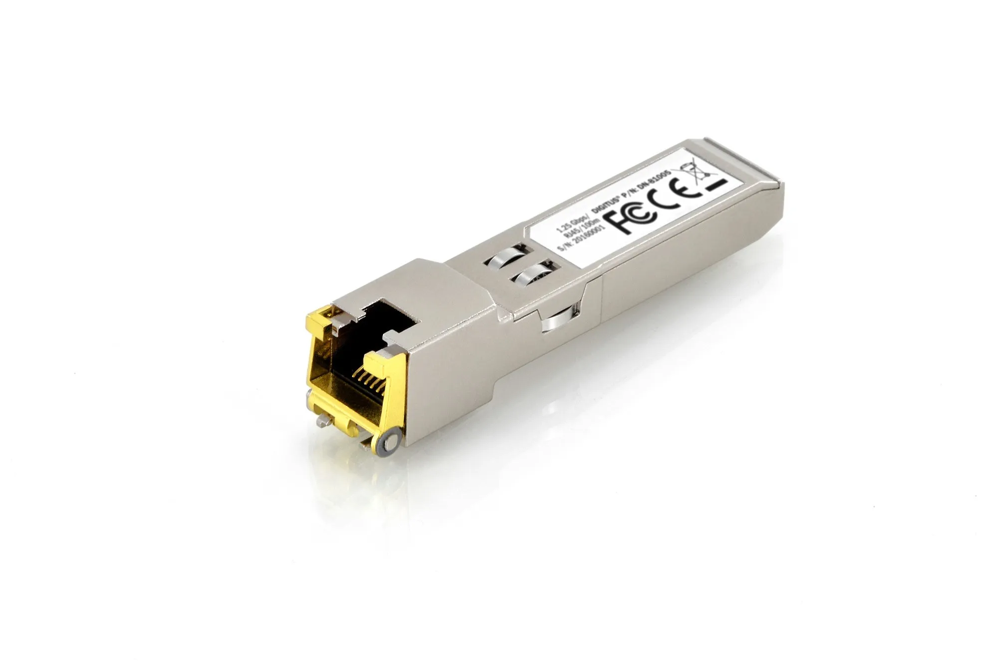 Digitus Modulo Sfp Rame 125 Gbps Rj45 - immagine 1