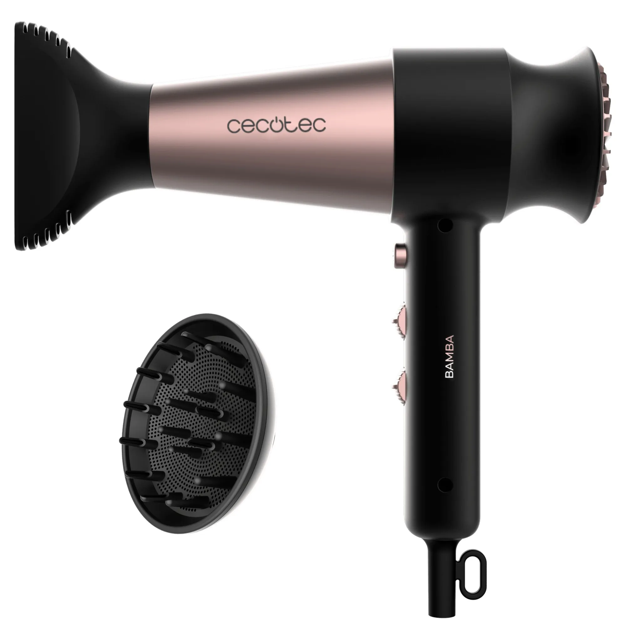 Cecotec Bamba IoniCare RockStar Retro asciuga capelli 2000 W Nero Rosa - immagine 1