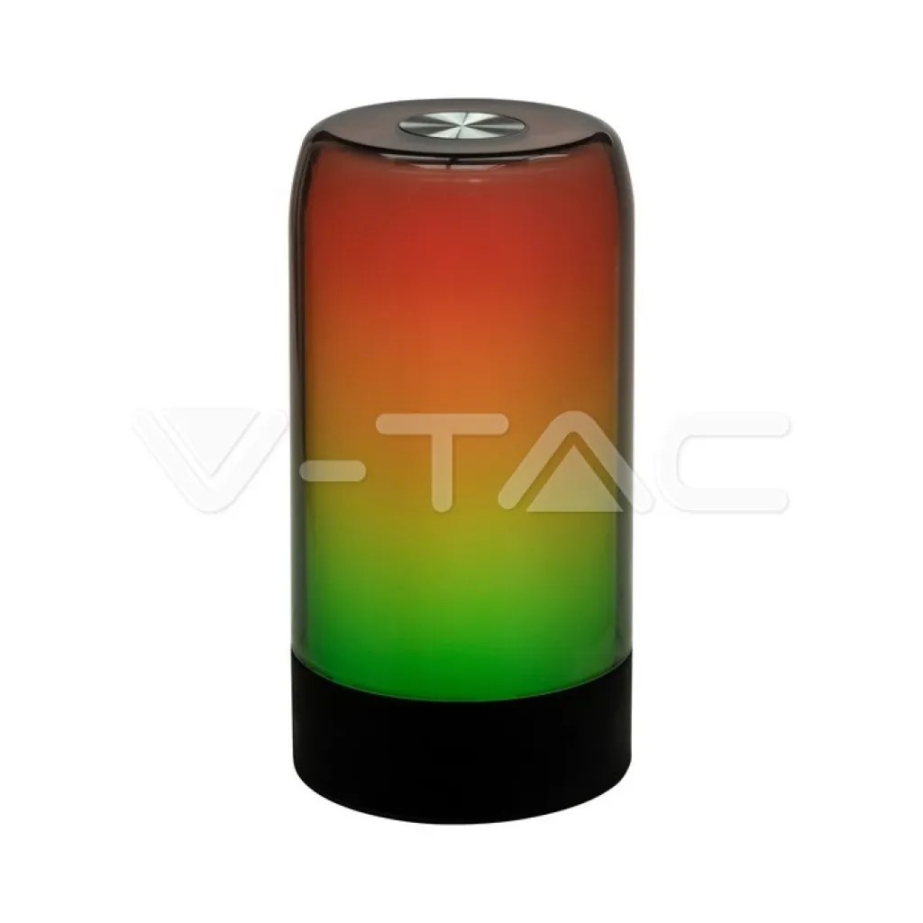 V-TAC Lampada LED da Tavolo 8W Colore Nero WiFi Compatibile con Google Assistent e Amazon Alexa RGB - immagine 1