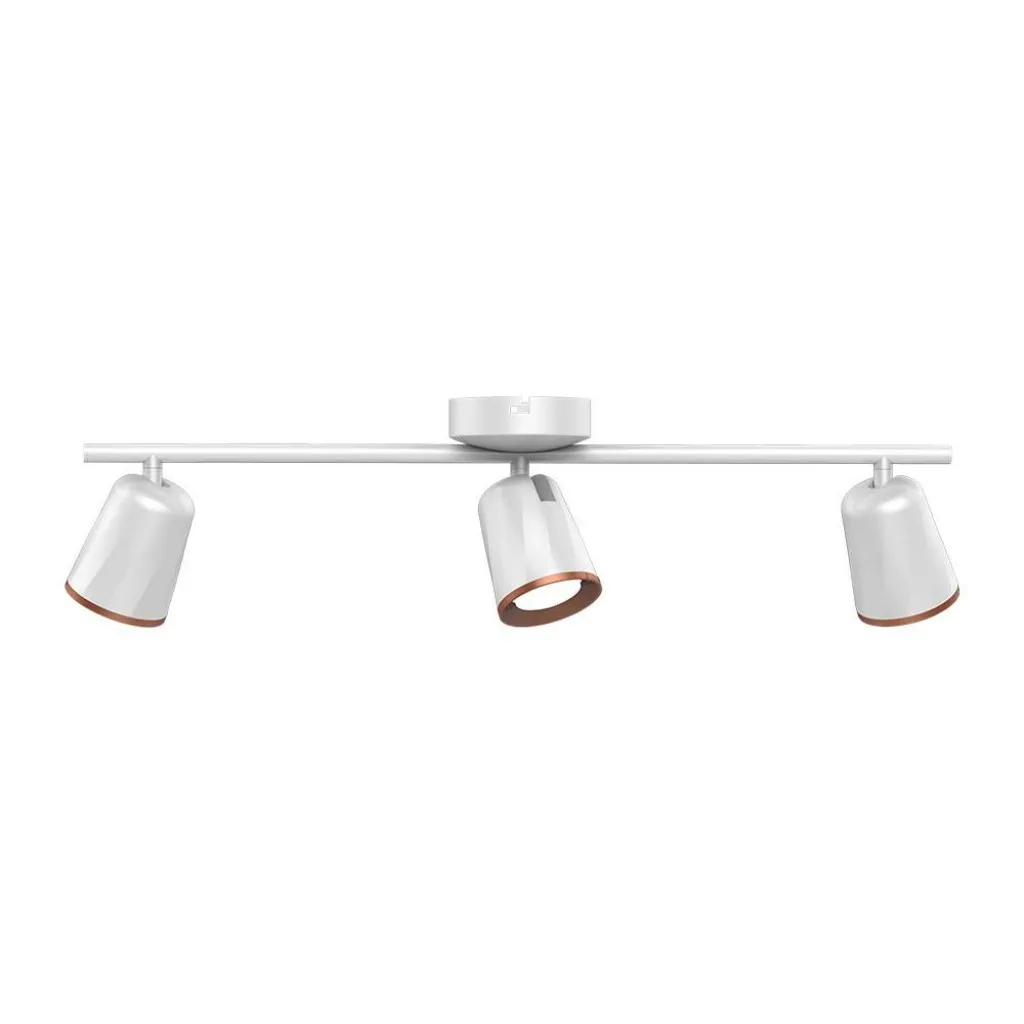 V-TAC Faretto LED da Muro Triplo 18W con Testa Orientabile Colore Bianco 3000K IP20 - immagine 1