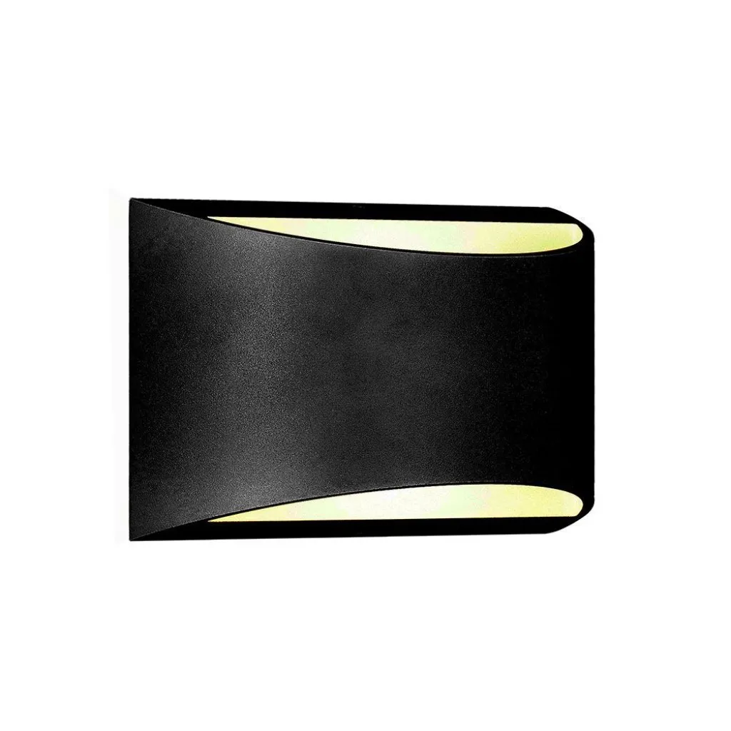 V-TAC Lampada LED Chip Bridgelux da Muro 10W Doppio Fascio Luminoso Colore Nero 4000K IP54 - immagine 1