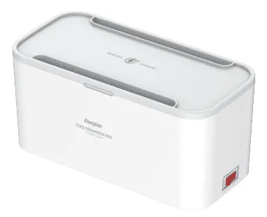 Presa Multipla Energizer 5 Schuko + 3 Usb A + Charger Wireless In Box - immagine 1