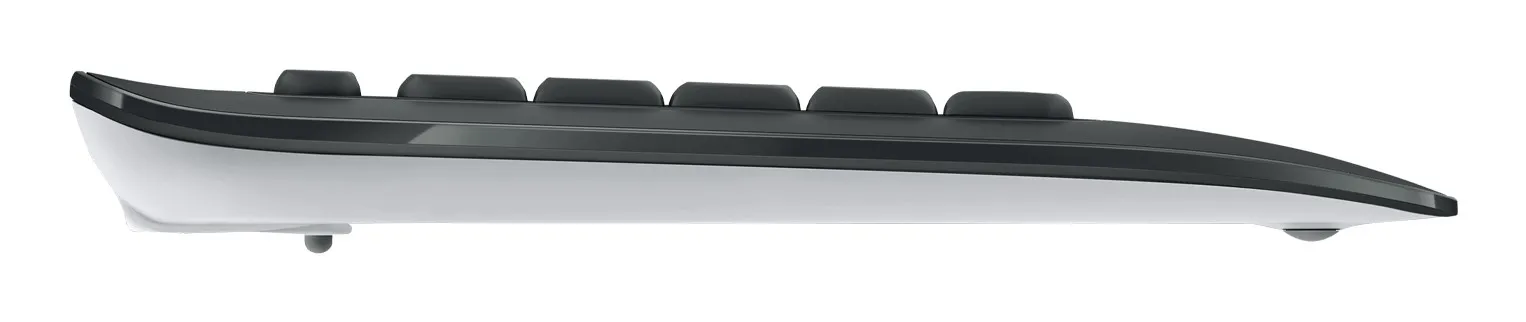 Logitech 920-008685 tastiera Mouse incluso Universale RF Wireless QWERTY US International Nero - immagine 1