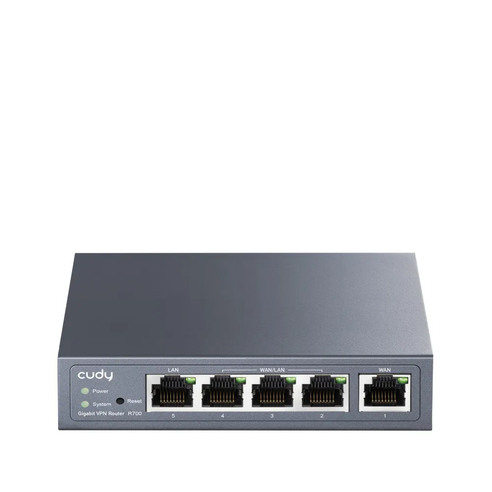 Cudy Gigabit Multi-WAN VPN Router router cablato Fast Ethernet Gigabit Ethernet Grigio - immagine 1