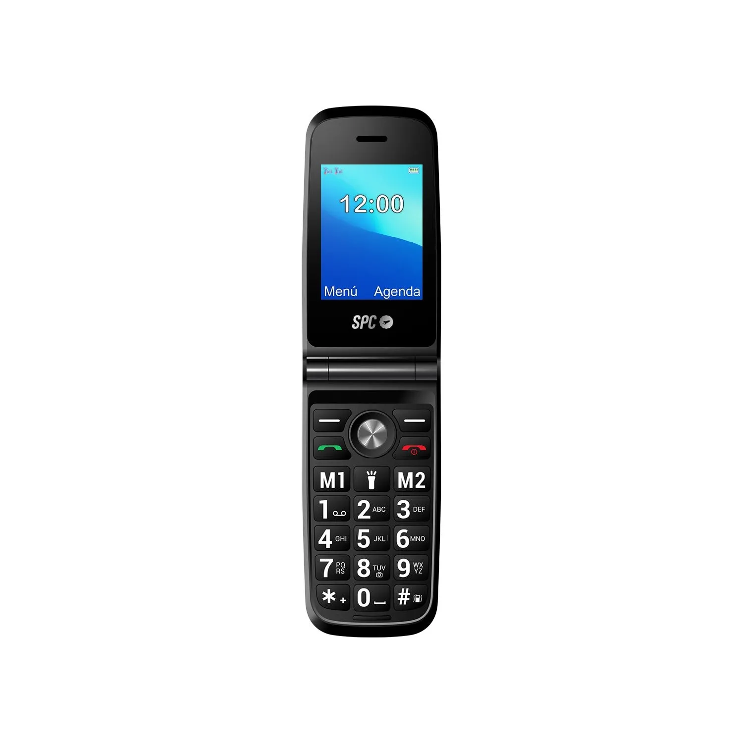 SPC Titan 61 cm (2.4) 98 g Nero Telefono cellulare basico - immagine 1