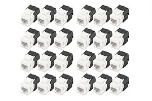 Modulo Cat 6 Keystone Non Schermato - 24 Pezzi - immagine 1